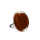 Bague en verre soufflée - Cachou Mini Milk