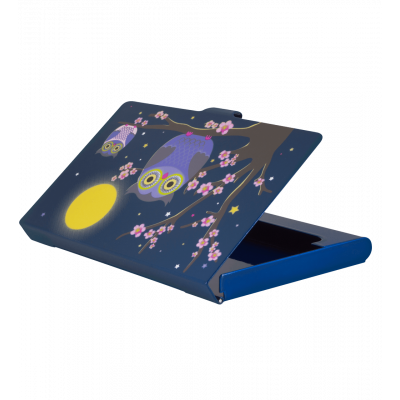 Porte cartes de visite - Busy - Blue Owl