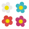 Set di 4 gomme - Flower Rub