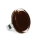 Bague en verre soufflée - Cachou Medium Milk
