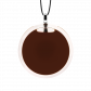 Pendentif en verre soufflé - Cachou Medium Milk