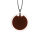 Pendentif en verre soufflé - Cachou Mini Milk