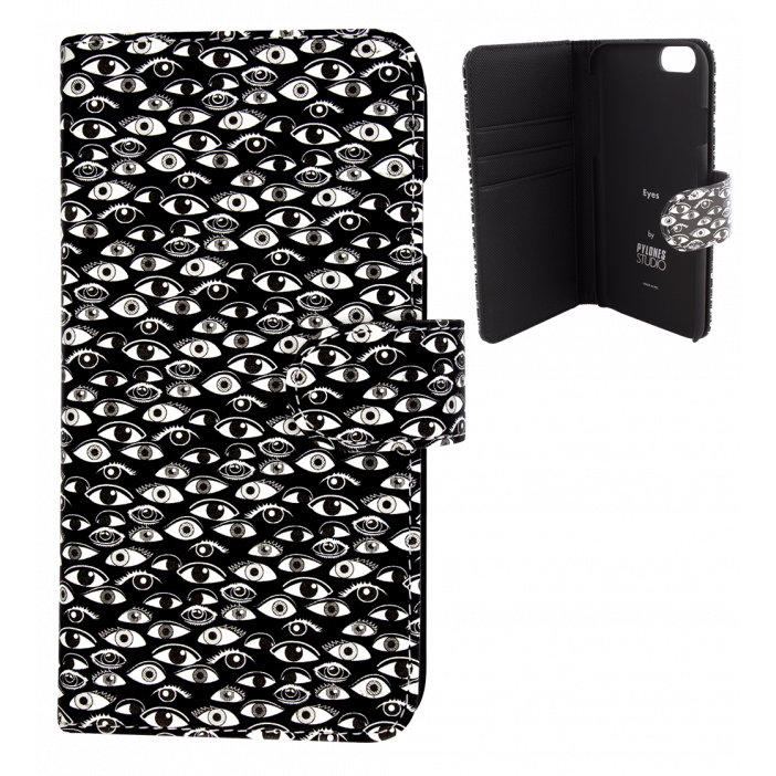 Coque à clapet pour iPhone 6, 6S - Iwallet