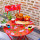 Table pliante - Garden Paradise - Jardin fleuri
