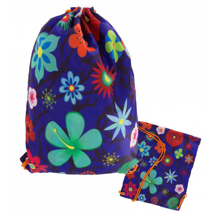 Sacca da nuoto - Swim DS Blue Flower