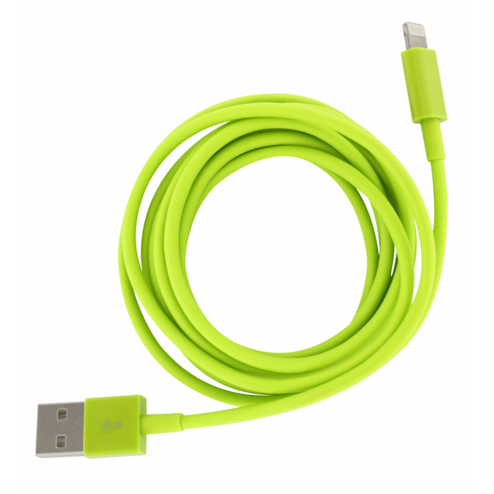 Iphone cable - Usb Xl Green