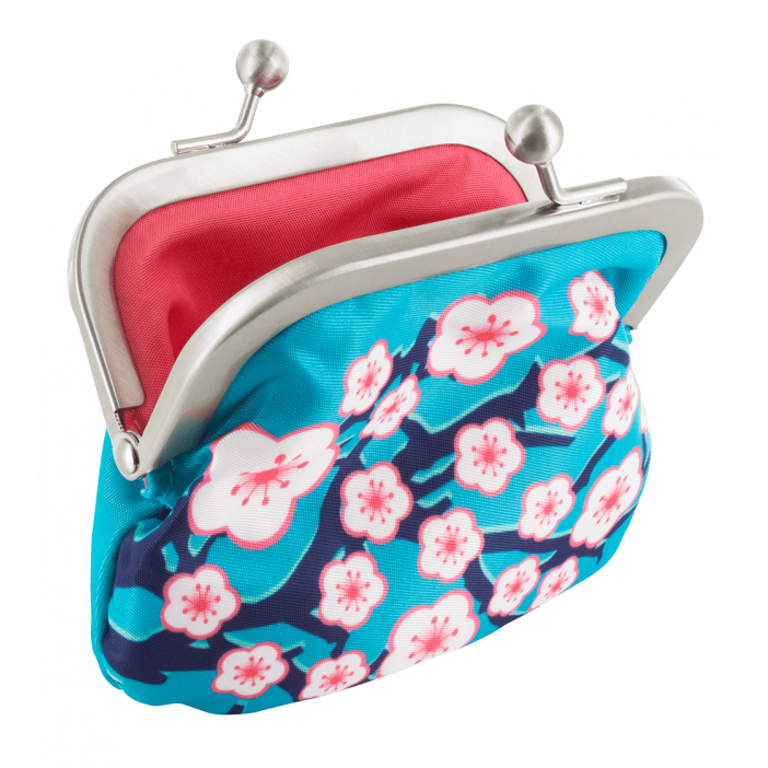 Porte-monnaie - Clip Mini Cerisier