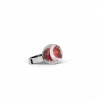Anello in vetro - Magnific Mini Rosso
