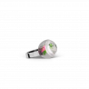 Glasring - Magnific Mini Grün / Rosa