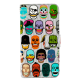 Coque à clapet pour iPhone 6, 6S, 7, 8 - Iwallet Blue Flower
