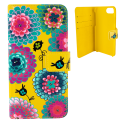 Coque à clapet pour iPhone 6, 6S, 7, 8 - Iwallet Blue Flower