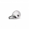 Glass ring - Magnific Medium Black / White
