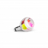 Bague en verre soufflée - Magnific Medium Vert / rose