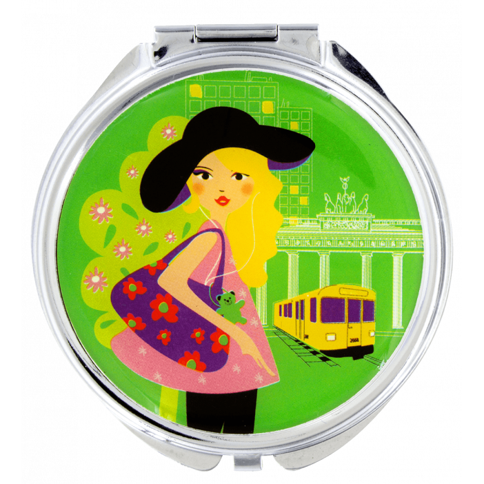 Pocket mirror - Lady Look Berlinoise