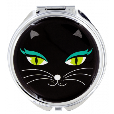Miroir de poche - Lady Look - Black Cat