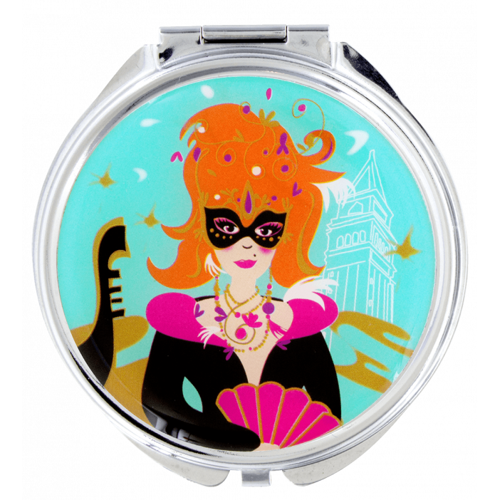 Miroir de poche - Lady Look Venitienne