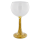 Second Chance - Hand blown glass tumbler - Tenue de soirée Paillettes