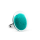 Bague en verre soufflée - Galet Mini Billes