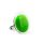 Bague en verre soufflée - Galet Mini Billes