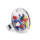 Bague en verre soufflée - Cachou Medium Billes