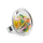 Bague en verre soufflée - Cachou Medium Billes