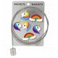 Photo holder cable and magnets - Magnetic Cable Heroes Flex