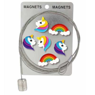 Câble porte photos et magnets - Magnetic Cable