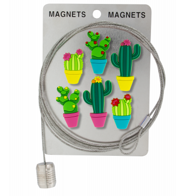 Câble porte photos et magnets - Magnetic Cable