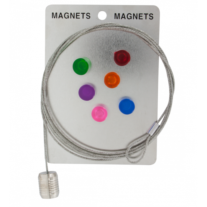 Câble porte photos et magnets - Magnetic Cable Cylindre