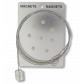 Câble porte photos et magnets - Magnetic Cable Chat blanc