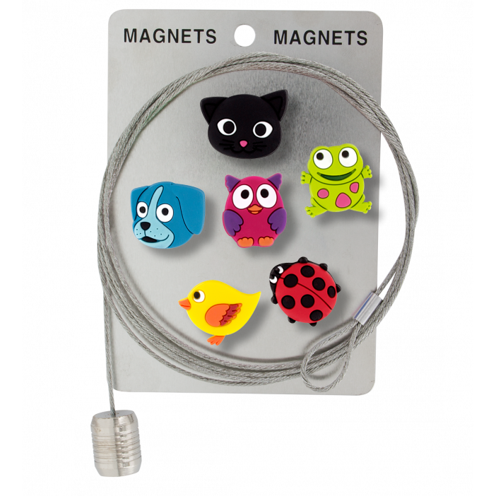 Câble porte photos et magnets - Magnetic Cable Animaux