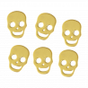  Gold Skull