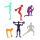Set of magnets - Magnetic