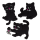 Set de 3 aimants - Happy