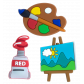 Set di 3 calamite - Happy Astronaute