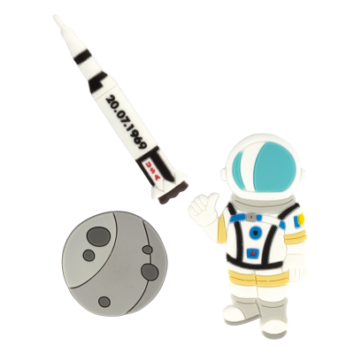 Set di 3 calamite - Happy - Astronaute