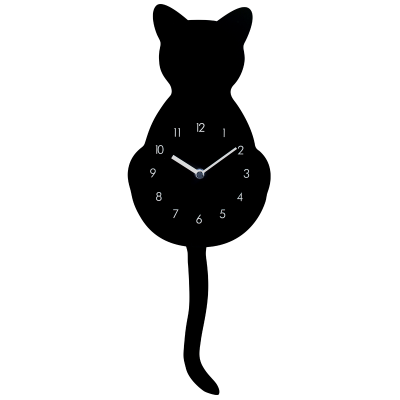 Horloge - Dancing Clock - Chat