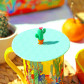 Couvercle silicone pour mug - Bienauchaud 10 cm Tortue