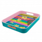 Serving tray - Apéritime Orchid Blue