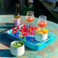 Plateau de service - Apéritime Dahlia
