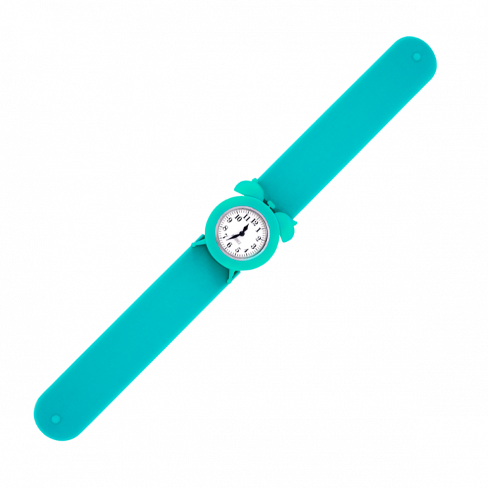 Orologio slap on sveglia - My Time 2 Turchese