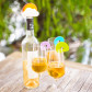 Marqueurs de verre et bouchon Owl