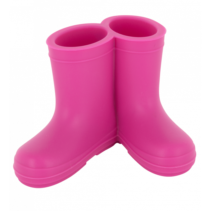 Toothbrush holder - Boots Teeth Pink