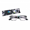 Korrekturbrille - Lunettes X4 Carrées Black Palette 150