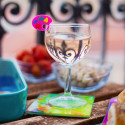 Set of 6 glass markers - Happy Markers