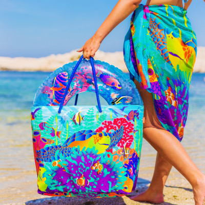 Très grand cabas de plage - Beach Bag
