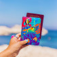 Passport holder - Voyage Coquelicots