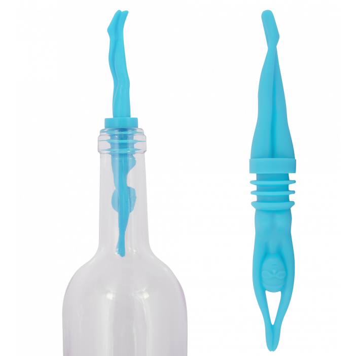Bottle stopper - Divine Blue
