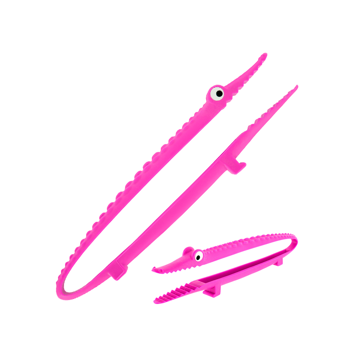 Kitchen tongs - Croc'odile Pink