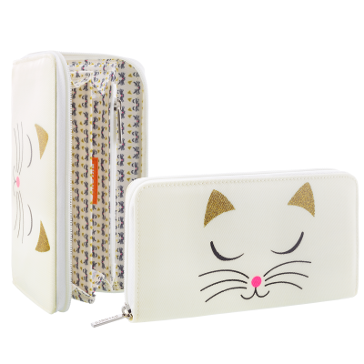 Portefeuille - Voyage - White Cat